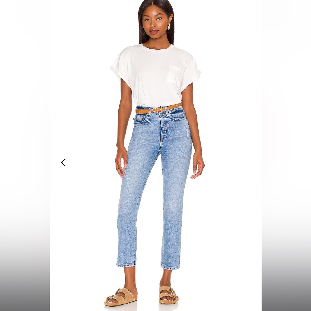 REECE HIGH RISE SLIM STRAIGHT